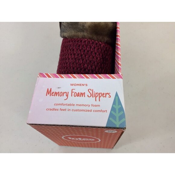 Totes Slippers Memory Foam Womens 8 NEW - Picture 4 of 6